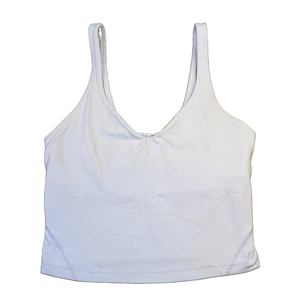 Lululemon Align Light Support Cropped Tank Top Size 4 Periwinkle